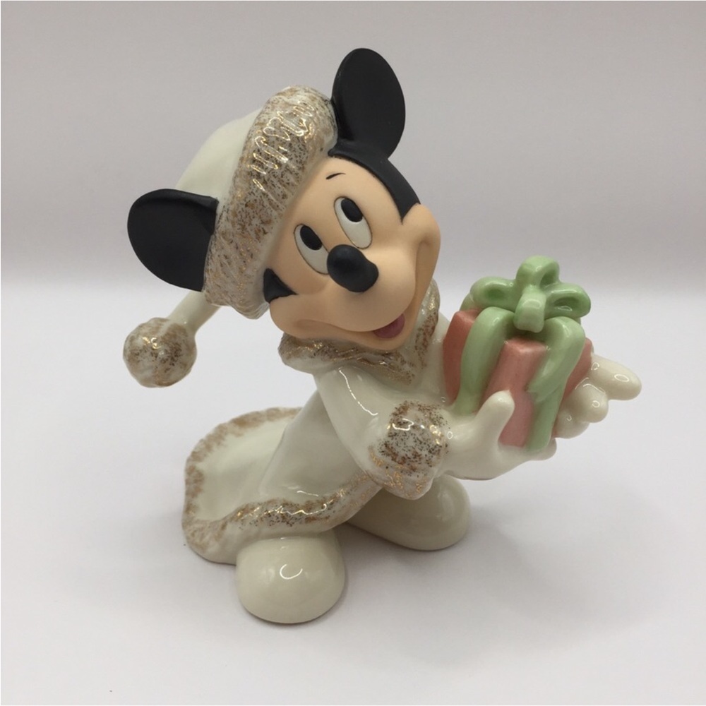 Lenox Christmas With Mickey Disney Showcase Collection Figurine 4”H